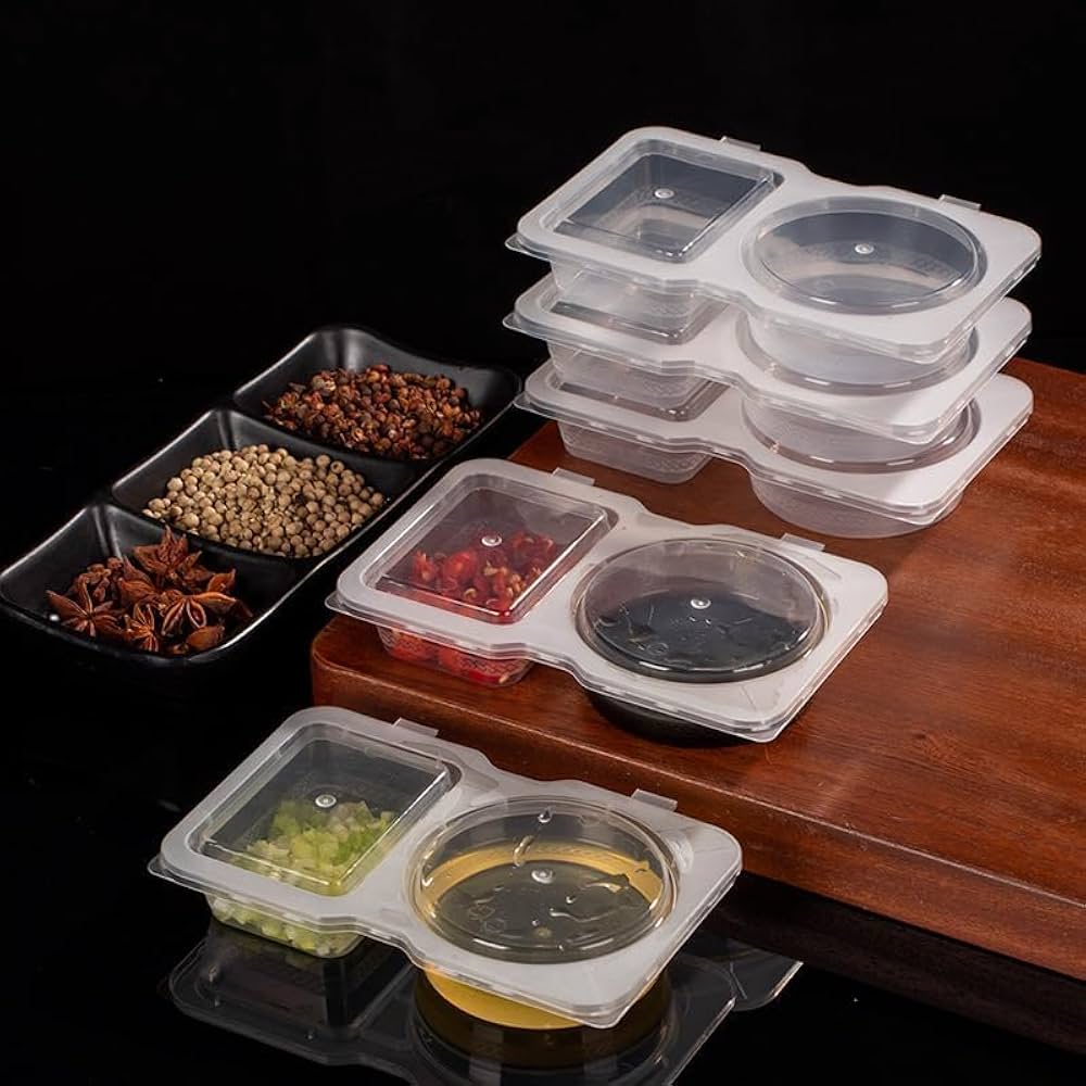 Reusable Snack Containers with Lid