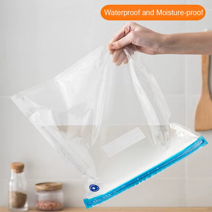 5Pcs /10Pcspieces Vacuum Bag Compressed Air Reusable Food Storage Vacuum Sealed Humidity Resistant Vacuum Sealed Bag Packaging